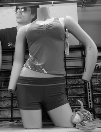 Chinese swimsuit