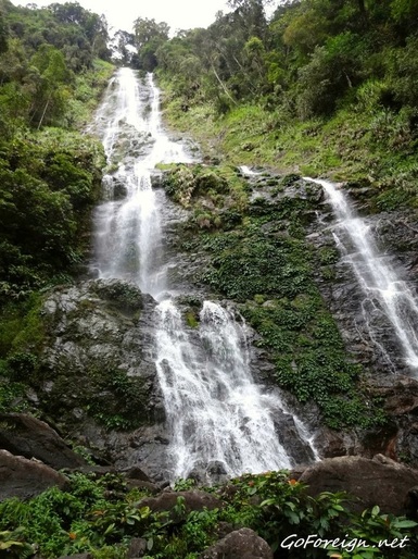Langanan Waterfall - poring