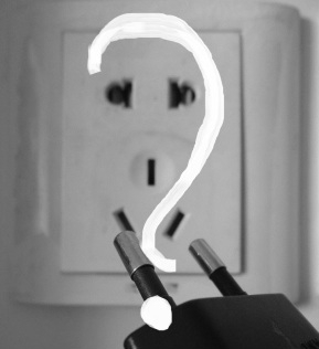 Chinese socket, European plug