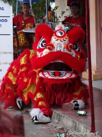 Lion dance