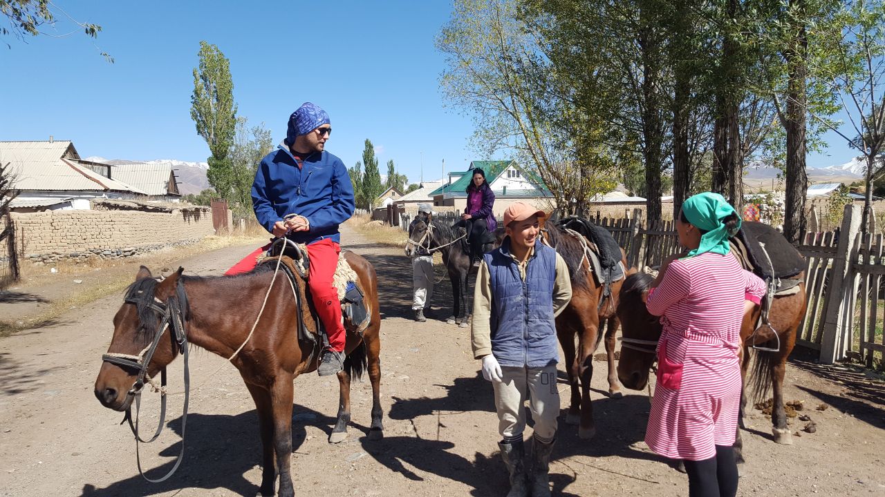 Kyrgyzstan horse riding